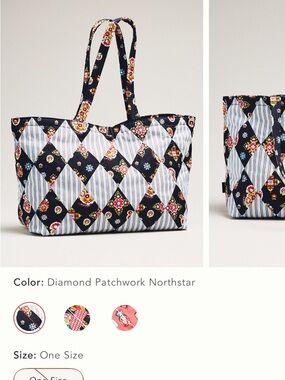 Vera Bradley x Anthropologie Hathaway Tote